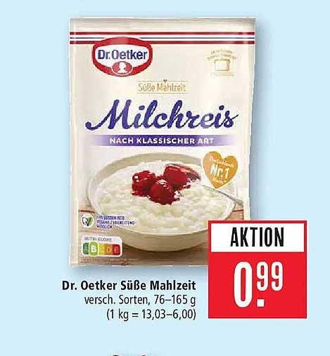 Dr. Oetker Süße Mahlzeit Milchreis