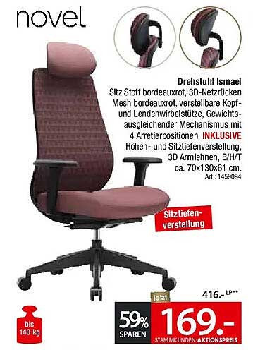 Drehstuhl Ismael