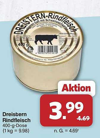 Dreistern Rindfleisch