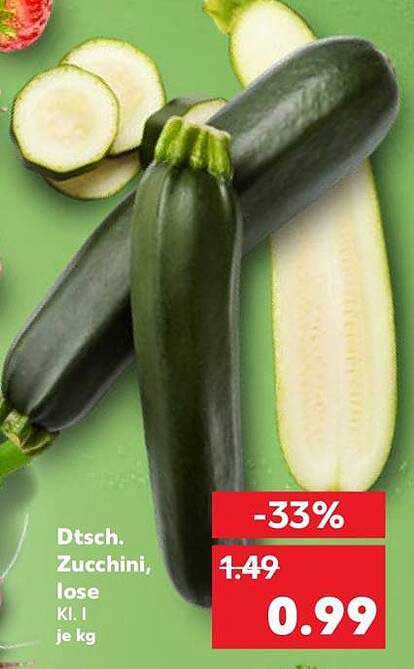 Dtsch. Zucchini, lose Kl. I je kg