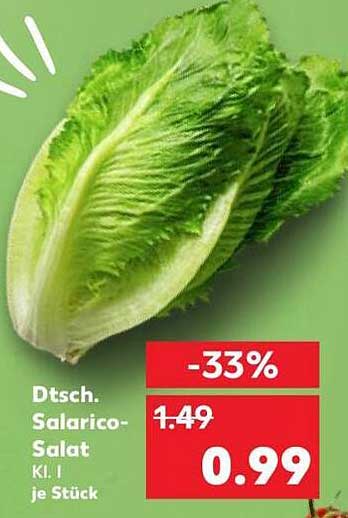 Dtsh. Salarico-Salat Kl. I je Stück