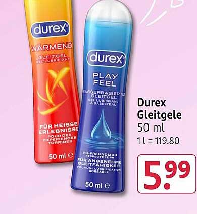 Durex Gleitgele 50 ml