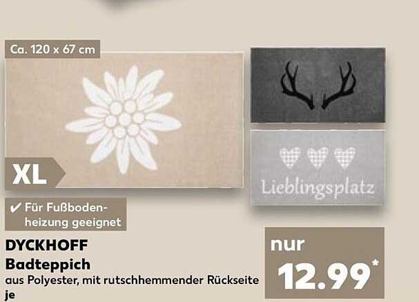 DYCKHOFF Badteppich