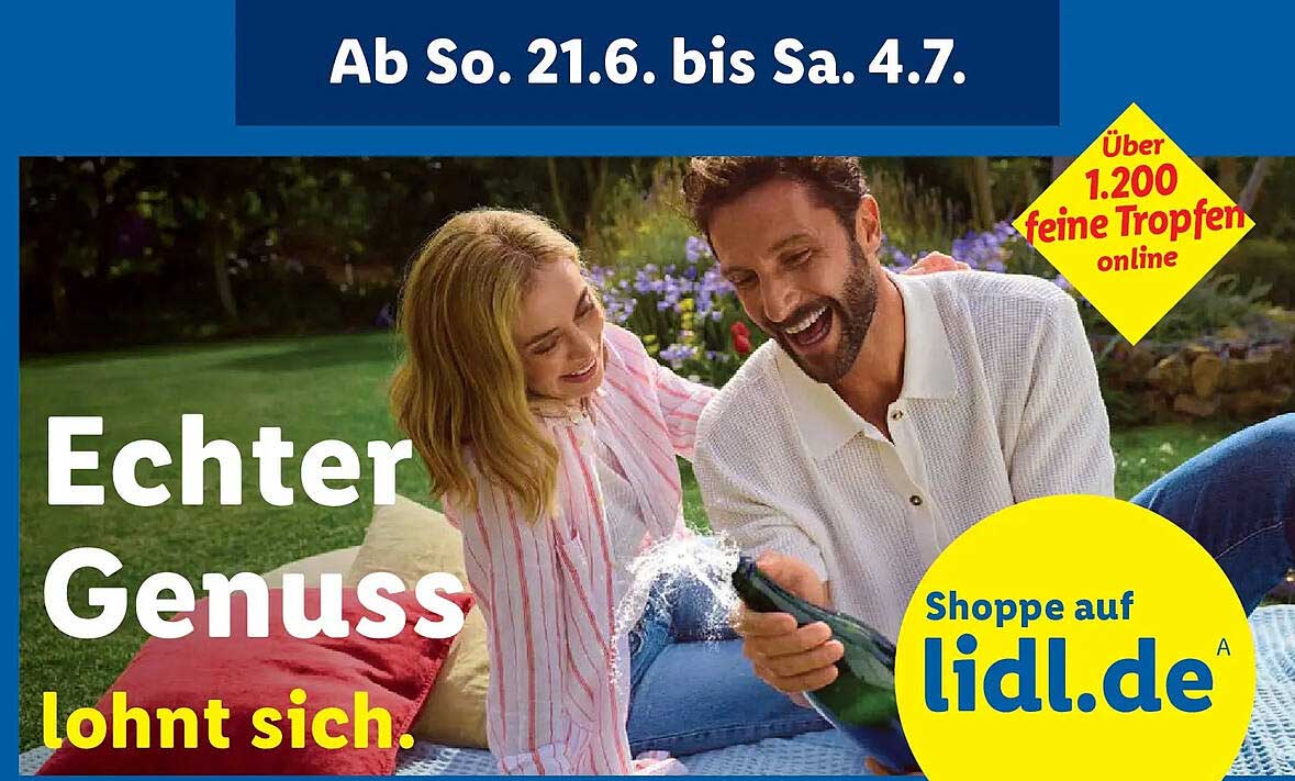 Echter Genuss lohnt sich.