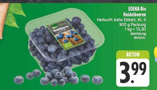 EDEKA Bio Heidelbeeren