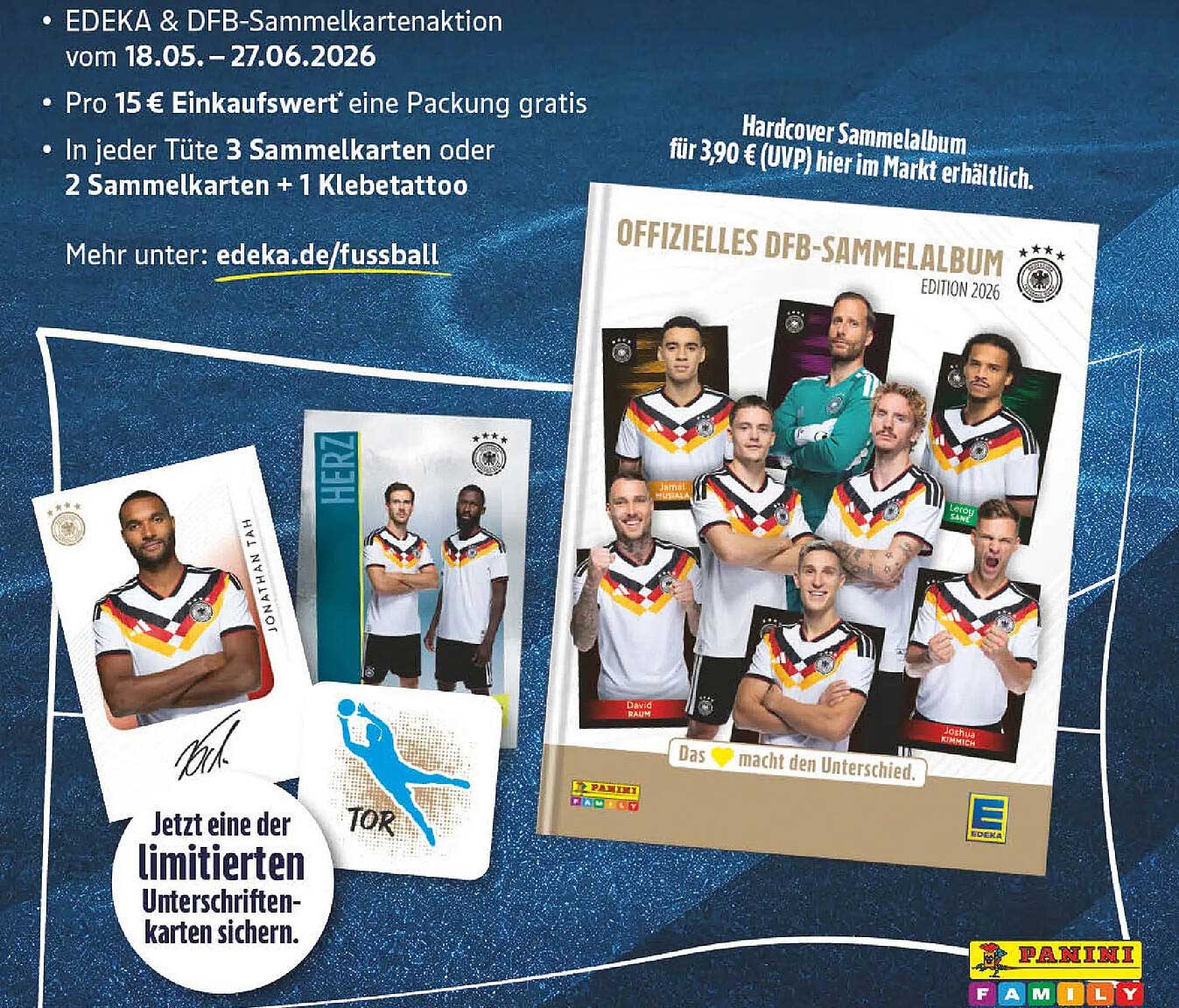 EDEKA & DFB-Sammelkartenaktion
