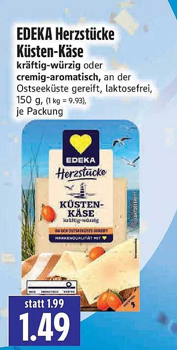 EDEKA Herzstücke Küsten-Käse