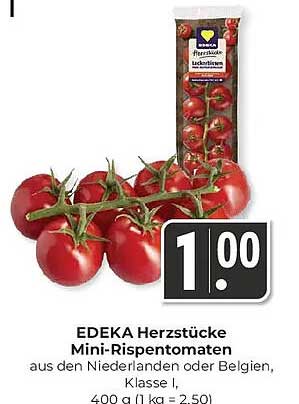 EDEKA Herzstücke Mini-Rispentomaten