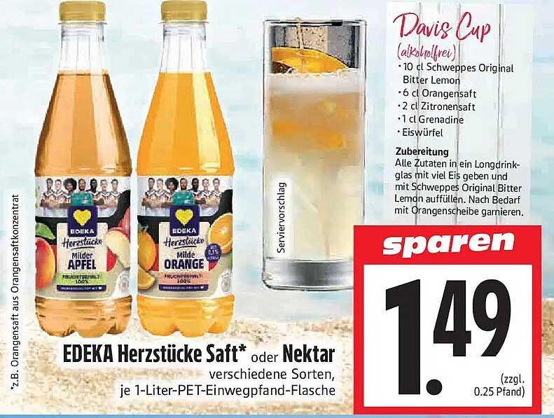 EDEKA Herzstücke Saft* oder Nektar