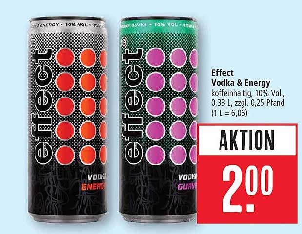 Effect Vodka & Energy