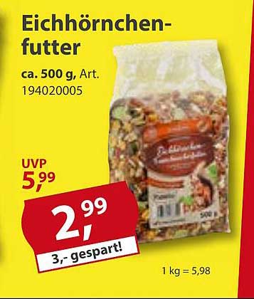 Eichhörnchen-futter