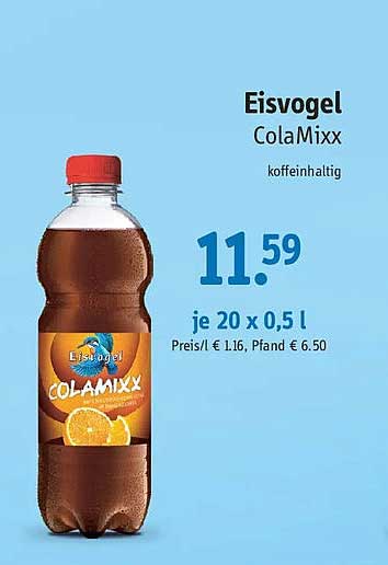 Eisvogel ColaMixx koffeinhaltig