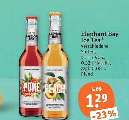 Elephant Bay Ice Tea verschiedene Sorten