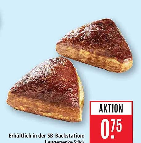 Erhältlich in der SB-Backstation: Laugenecke Stück