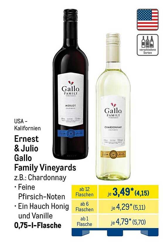 Ernest & Julio Gallo Family Vineyards