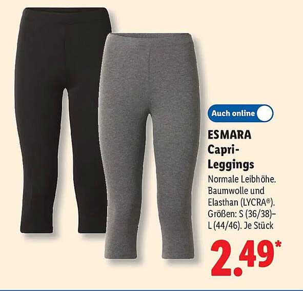 ESMARA Capri-Leggings