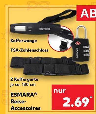 ESMARA® Reise-Accessoires