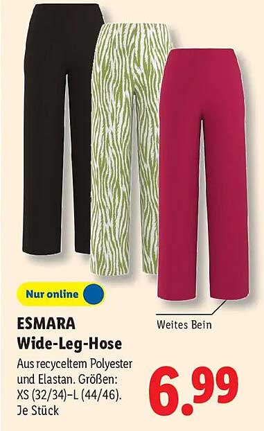 ESMARA Wide-Leg-Hose