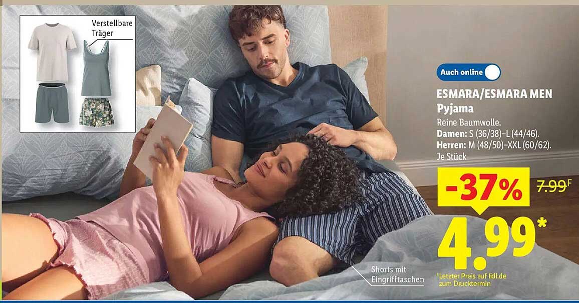 ESMARA/ESMARA MEN Pyjama