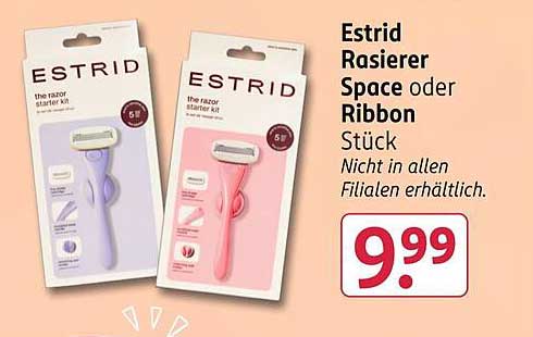 Estrid Rasierer Space oder Ribbon Stück