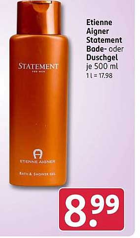 Etienne Aigner Statement Bade- oder Duschgel je 500 ml 1 l = 17.98
