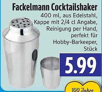 Fackelmann Cocktailshaker