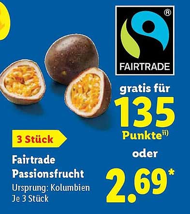 Fairtrade Passionsfrucht