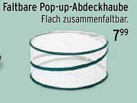 Faltbare Pop-up-Abdeckhaube