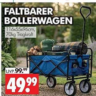 FALTBARER BOLLERWAGEN
