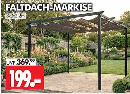 FALTDACH-MARKISE 3x3x2,2m