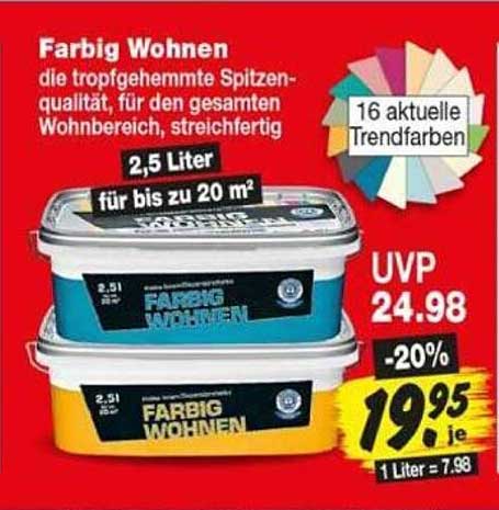 Farbig Wohnen