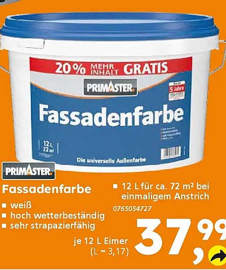 Fassadenfarbe