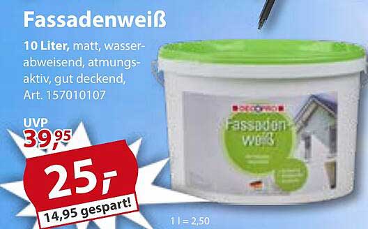Fassadenweiß