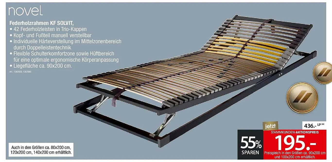 Federholzrahmen KF SOLVIT,