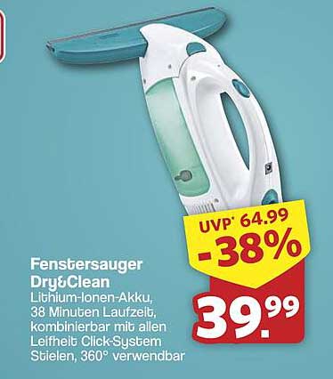 Fenstersauger Dry&Clean