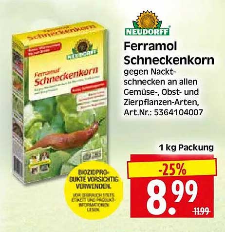 Ferramol Schneckenkorn