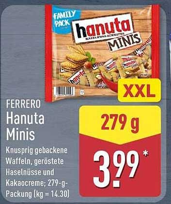 Ferrero Hanuta Minis