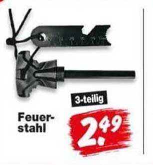 Feuer-stahl 3-teilig
