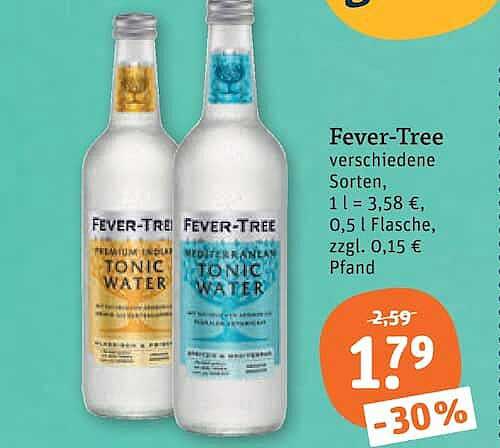 Fever-Tree verschiedene Sorten