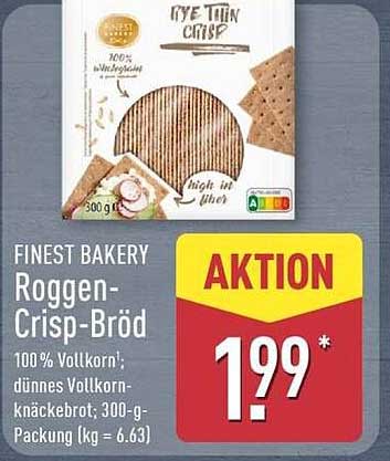 FINEST BAKERY Roggen-Crisp-Bröd