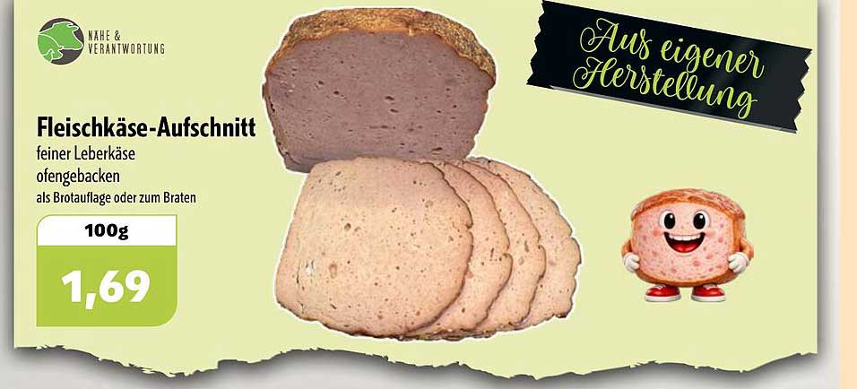 Fleischkäse-Aufschnitt