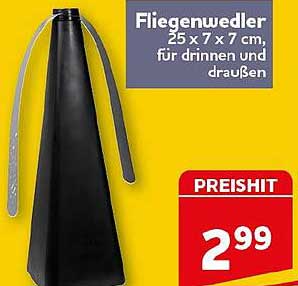 Fliegenwedler 25 x 7 x 7 cm, für drinnen und draußen