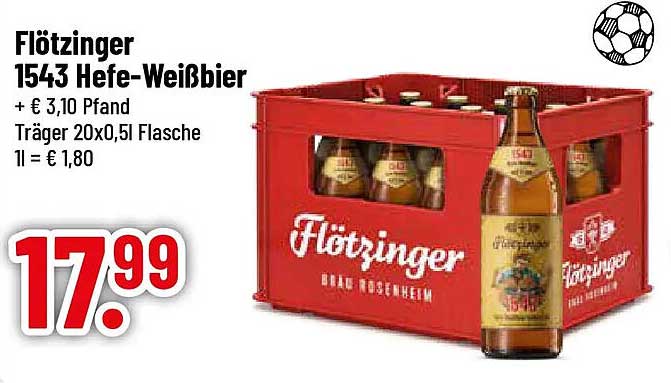 Flötzinger 1543 Hefe-Weißbier