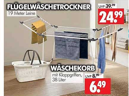 FLÜGELWÄSCHETROCKNER