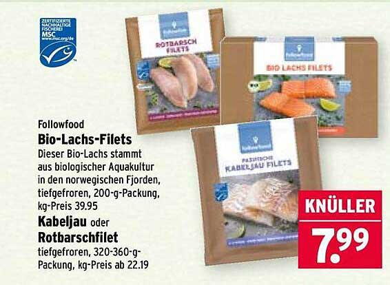 Followfood Bio-Lachs-Filets