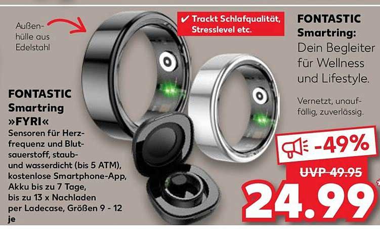 FONTASTIC Smartring »FYRI«