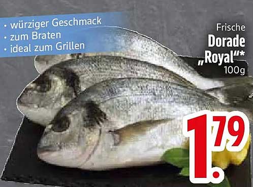 Frische Dorade „Royal“** 100g