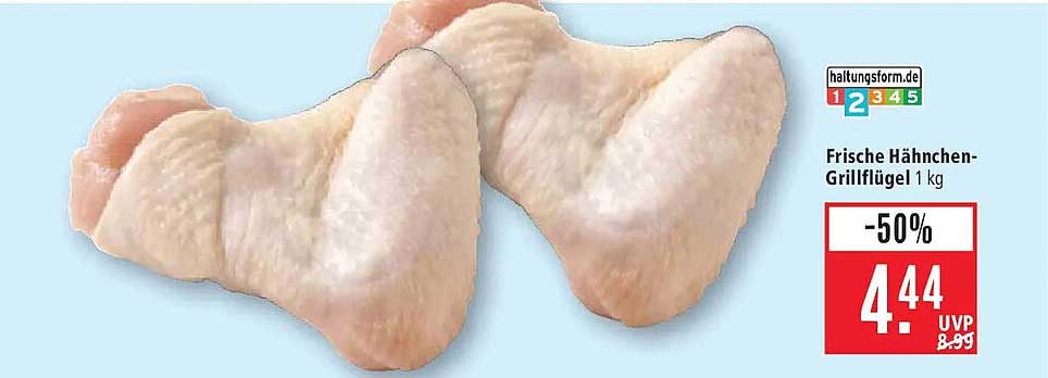 Frische Hähnchen-Grillflügel 1 kg