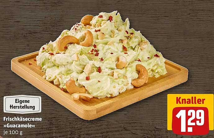 Frischkäsecreme »Guacamole«