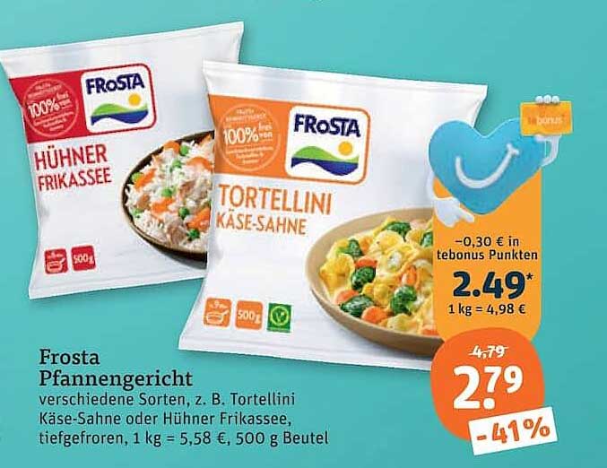 Frosta Pfannengericht